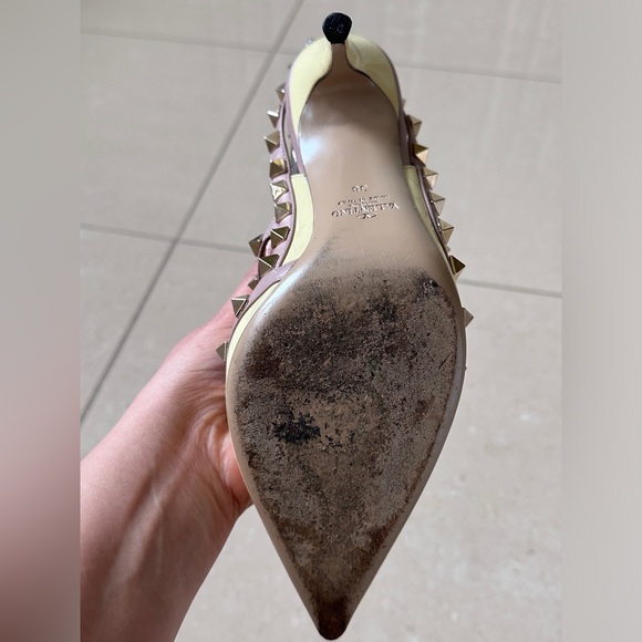 Valentino Rockstud Ankle Strap Pump Size 38 (7.5 fitting) - Picture 10 of 15